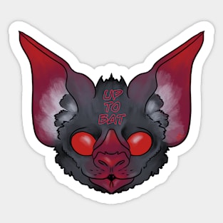 Up to bat Sticker